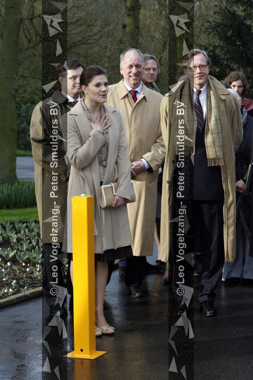Lisse 21 maart 2007
Prinses Victoria van zweden en Peter Jan balkenende bij de keukenhof in Lisse.