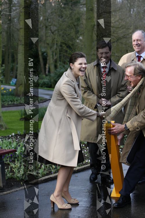 Lisse 21 maart 2007
Prinses Victoria van zweden en Peter Jan balkenende bij de keukenhof in Lisse.