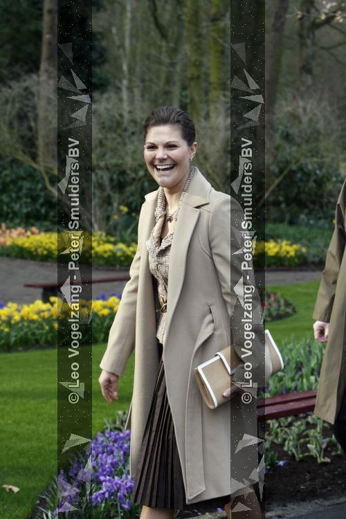 Lisse 21 maart 2007
Prinses Victoria van zweden en Peter Jan balkenende bij de keukenhof in Lisse.