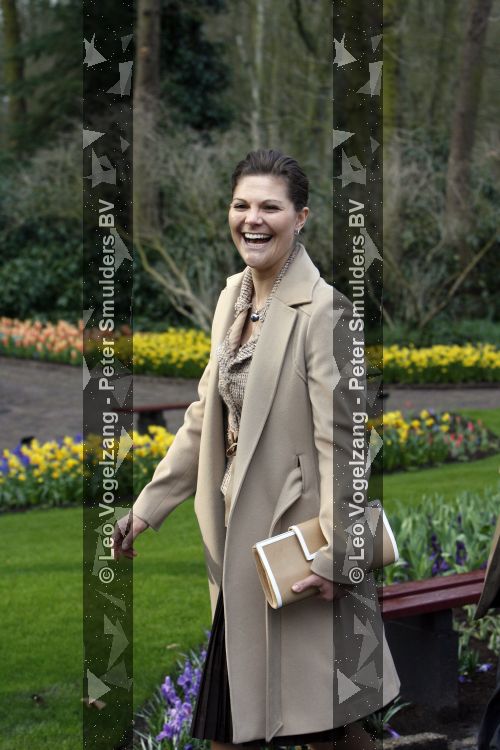 Lisse 21 maart 2007
Prinses Victoria van zweden en Peter Jan balkenende bij de keukenhof in Lisse.