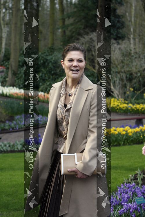 Lisse 21 maart 2007
Prinses Victoria van zweden en Peter Jan balkenende bij de keukenhof in Lisse.