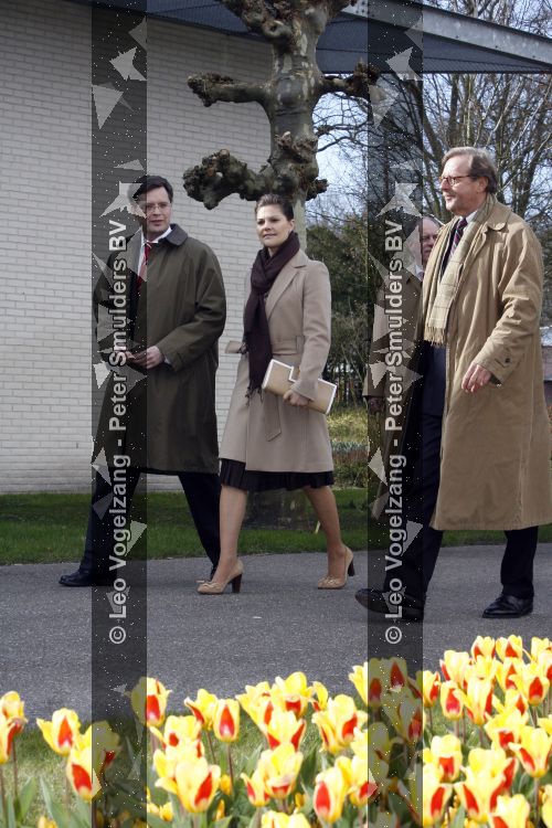 Lisse 21 maart 2007
Prinses Victoria van zweden en Peter Jan balkenende bij de keukenhof in Lisse.