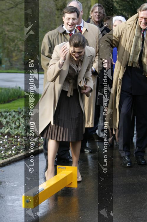 Lisse 21 maart 2007
Prinses Victoria van zweden en Peter Jan balkenende bij de keukenhof in Lisse.