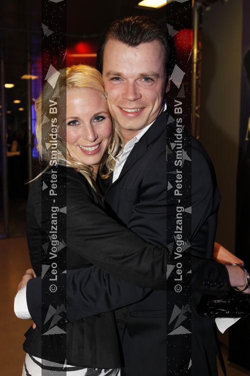 Amsterdam 26 maart 2010
Premiere Michael jackson in de heineken music hall. Alexandra Alphenaar met vriend
Peter Smulders bv