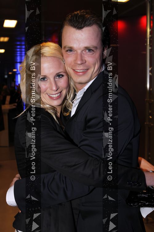 Amsterdam 26 maart 2010
Premiere Michael jackson in de heineken music hall. Alexandra Alphenaar met vriend
Peter Smulders bv