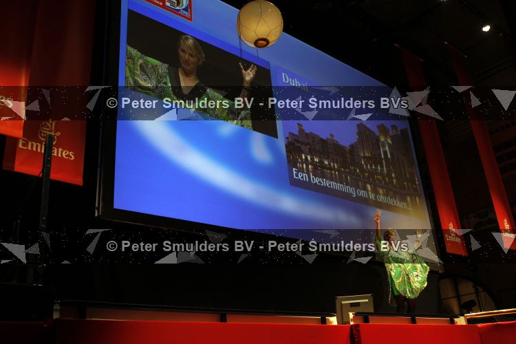 Amsterdam 17 maart 2010
Presentatie vliegmaatschappij EMirates in de beurs v Berlage. Anouk Smulders presenteert de avond
Peter Smulders bv