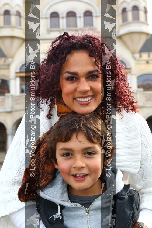 Kaatsheuvel 17 Maart 2010
Efteling, Sprookjesboomfeest met BN-ers
Chimene v Oosterhout met zoontje
Foto Peter Smulders BV