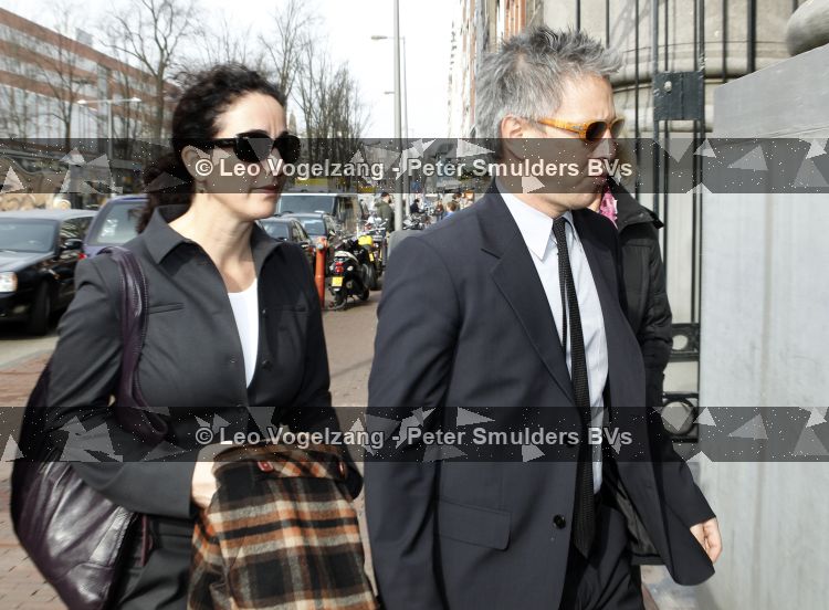 Amsterdam 18 maart 2010
Herdenkingsdienst Hans v Mierlo in Amsterdam. Femke Halsema met man
Peter Smulders bv