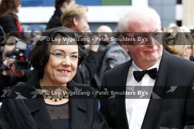 Scheveningen 11 april 2010
Premiere Mary Poppins in het circustheater. Gerda Verbeet met man
Peter Smulders bv