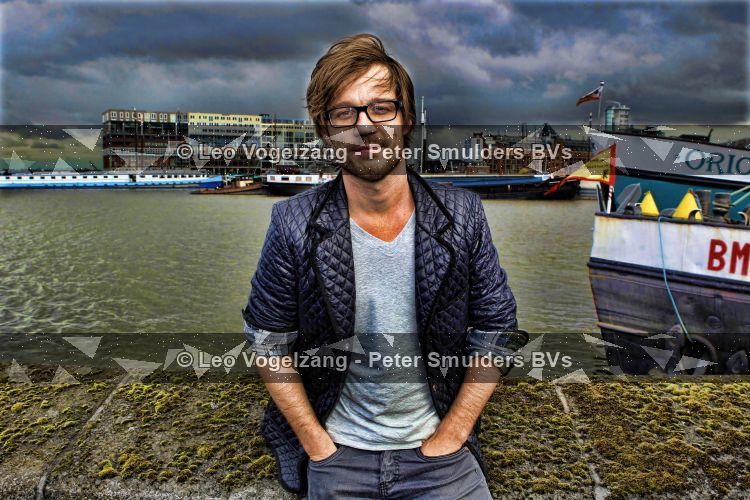 Amsterdam 31 maart 2010
Presentatie Wickie de Viking stemmencast op boot. Giel Beelen
Peter Smulders bv