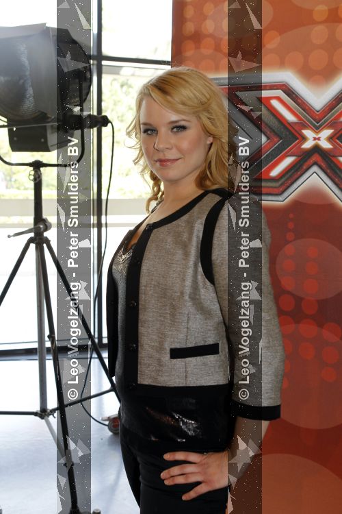 Hilversum 7 april 2010
Presentatie van de finalisten van X Factor. martijn  Krabbe en Wendy v Dijk presenteren het. Janna
Peter Smulders bv