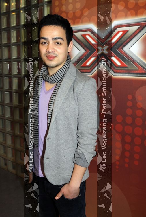 Hilversum 7 april 2010
Presentatie van de finalisten van X Factor. martijn  Krabbe en Wendy v Dijk presenteren het. Kelvin
Peter Smulders bv