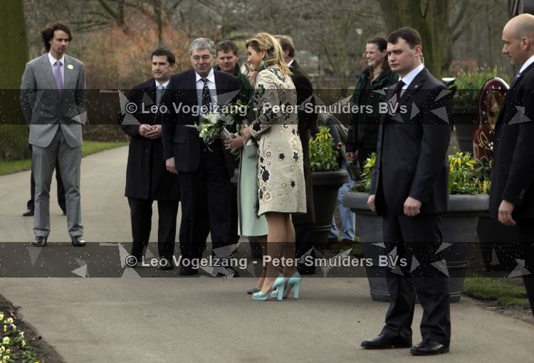 Lisse 17 maart 2010
Prinses Maxima en de vrouw van de russische president Svetlana Medvedev openen de keukenhof.
Peter Smulders bv