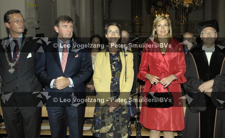 Utrecht 28 mei 2009
Prinses Maxima bij de prins Claus leerstoel.
Peter Smulders bv