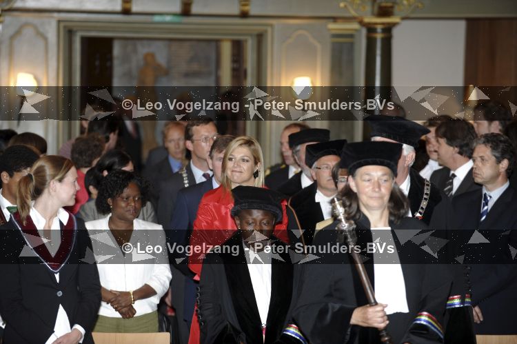 Utrecht 28 mei 2009
Prinses Maxima bij de prins Claus leerstoel.
Peter Smulders bv
