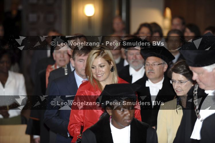 Utrecht 28 mei 2009
Prinses Maxima bij de prins Claus leerstoel.
Peter Smulders bv