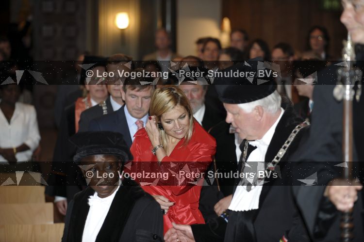 Utrecht 28 mei 2009
Prinses Maxima bij de prins Claus leerstoel.
Peter Smulders bv