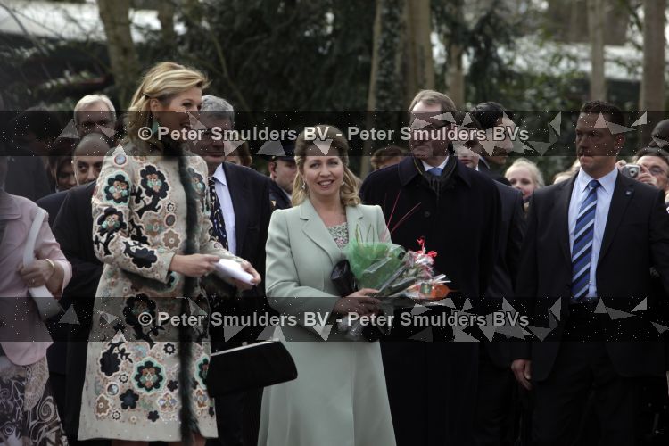 Lisse 17 maart 2010
Prinses Maxima en de vrouw van de russische president Svetlana Medvedev openen de keukenhof.
Peter Smulders bv