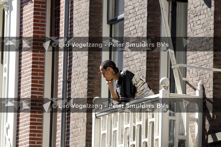 Amsterdam 15 april 2010
Unorthodox en Anouk bij hun huis.
Peter Smulders bv