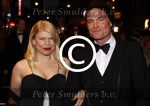 Amsterdam 22 maart 2011
Premiere Black butterflies in Tuschinski met Rutger Hauer  Carice v Houten en Liam Cunningham . Paula v d Oegst was de regisseur..Annemarie Jung met vriend
Peter Smulders bv