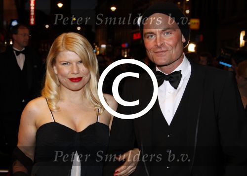 Amsterdam 22 maart 2011
Premiere Black butterflies in Tuschinski met Rutger Hauer  Carice v Houten en Liam Cunningham . Paula v d Oegst was de regisseur..Annemarie Jung met vriend
Peter Smulders bv