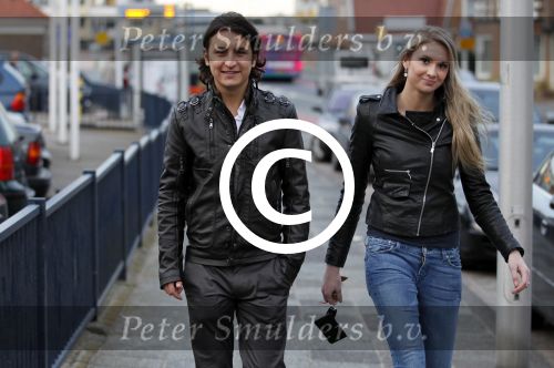 Noordwijk 26 maart 2011
Danny Froger met zijn nieuwe vriendin.
Peter Smulders bv