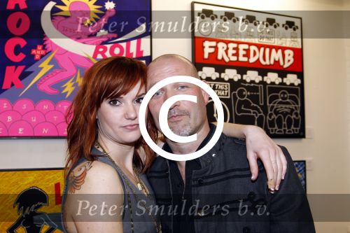 Amsterdam 24 maart 2011
Opening expositie Eddy Zoe en zijn vrouw Marieke Hulsegge.
Peter Smulders bv