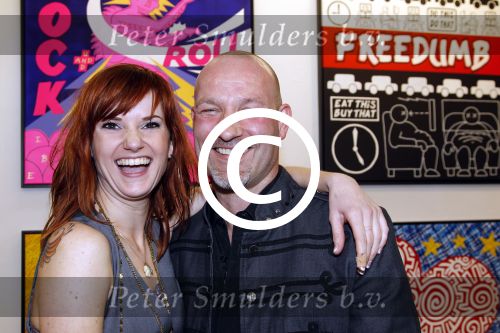 Amsterdam 24 maart 2011
Opening expositie Eddy Zoe en zijn vrouw Marieke Hulsegge.
Peter Smulders bv