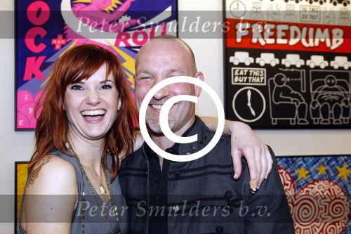 Amsterdam 24 maart 2011
Opening expositie Eddy Zoe en zijn vrouw Marieke Hulsegge.
Peter Smulders bv