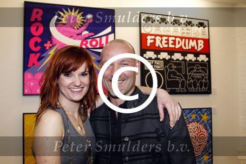 Amsterdam 24 maart 2011
Opening expositie Eddy Zoe en zijn vrouw Marieke Hulsegge.
Peter Smulders bv