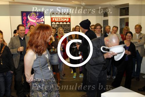 Amsterdam 24 maart 2011
Opening expositie Eddy Zoe en zijn vrouw Marieke Hulsegge.
Peter Smulders bv