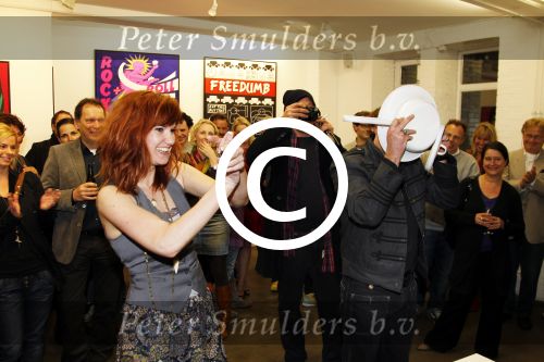 Amsterdam 24 maart 2011
Opening expositie Eddy Zoe en zijn vrouw Marieke Hulsegge.
Peter Smulders bv