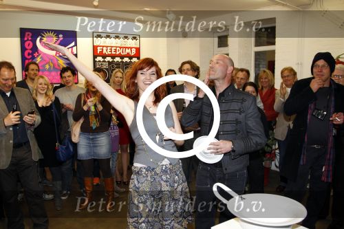 Amsterdam 24 maart 2011
Opening expositie Eddy Zoe en zijn vrouw Marieke Hulsegge.
Peter Smulders bv