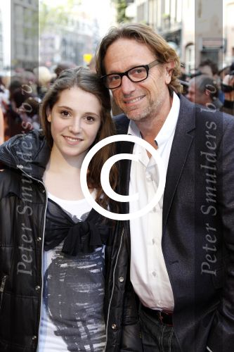 Amsterdam 17 april 2011
Premiere Zorro in het nieuwe de la mar theater. Eric v Tijn met dochter
Peter Smulders bv