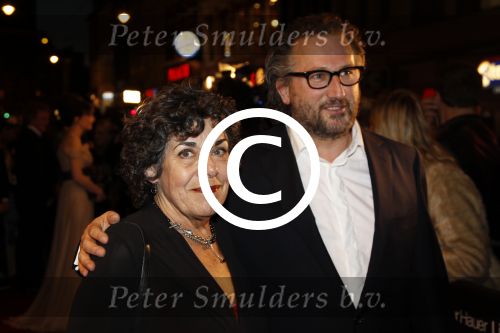 Amsterdam 22 maart 2011
Premiere Black butterflies in Tuschinski met Rutger Hauer  Carice v Houten en Liam Cunningham . Paula v d Oegst was de regisseur..Hanneke Groenteman met Marcel Musters
Peter Smulders bv