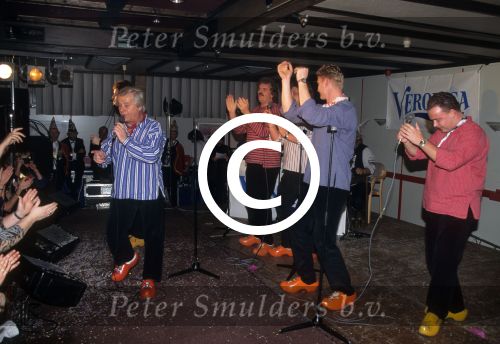 Nijmegen, 20 April 1995
Henk Pleket van de Havenzangers tijdens een optreden met Carnaval
Foto Peter Smulders BV