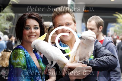 Amsterdam 16 april 2011
Premiere Rio bij pathe Arena. Jamai Looman met Kim Lian v d Meij
Peter Smulders bv
