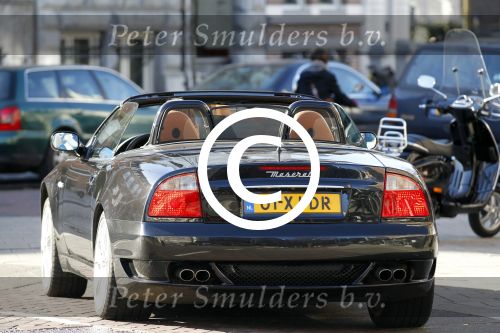 Amsterdam 23 maart 2011
Jort Kelder in zijn Maserati cabrio.
Peter Smulders bv