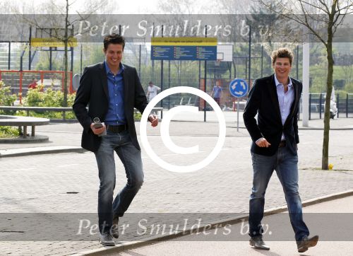 Amsterdam 15 april 2011
Oplympische kampioenen Pieter v d Hoogenband en Sven Kramer in Amsterdam.
Peter Smulders bv