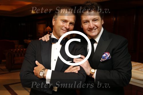 Noordwijk 26 maart 2011
Spieren voor spieren gala in hotels van Oranje. Rene Froger met Hens Bagijn van Audemars Piquet
Peter Smulders bv