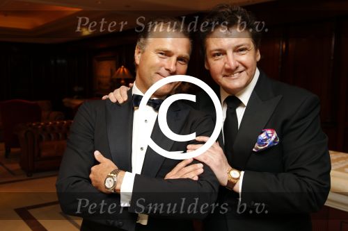 Noordwijk 26 maart 2011
Spieren voor spieren gala in hotels van Oranje. Rene Froger met Hens Bagijn van Audemars Piquet
Peter Smulders bv