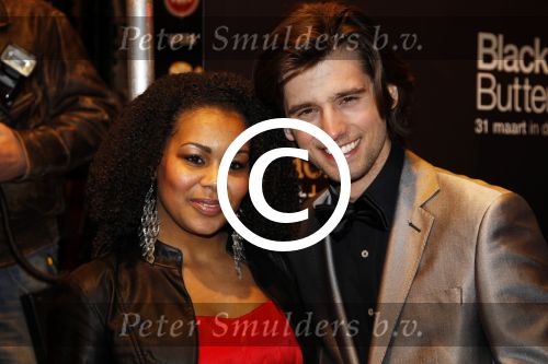 Amsterdam 22 maart 2011
Premiere Black butterflies in Tuschinski met Rutger Hauer  Carice v Houten en Liam Cunningham . Paula v d Oegst was de regisseur..Ruud Feltkamp met collega
Peter Smulders bv