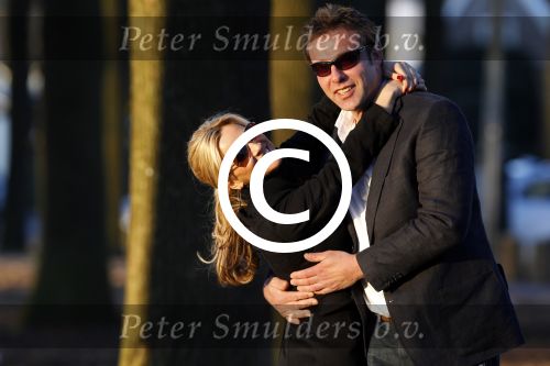 Laren 19 maart 2011
Tatjana met haar nieuwe vriend Peter die ze via het proigramma \
