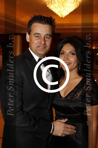 Noordwijk 26 maart 2011
Spieren voor spieren gala in hotels van Oranje. Wilfred Genee met zijn vrouw
Peter Smulders bv