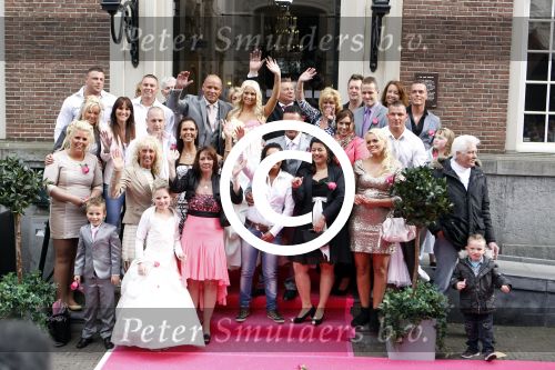 Scheveningen en Den Haag 1 april 2012
Trouwen Samantha de Jong ( Barbie uit oh oh Cherso) en Michael v d Plas.
Peter Smulders bv