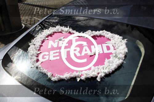 Scheveningen en Den Haag 1 april 2012
Trouwen Samantha de Jong ( Barbie uit oh oh Cherso) en Michael v d Plas.
Peter Smulders bv