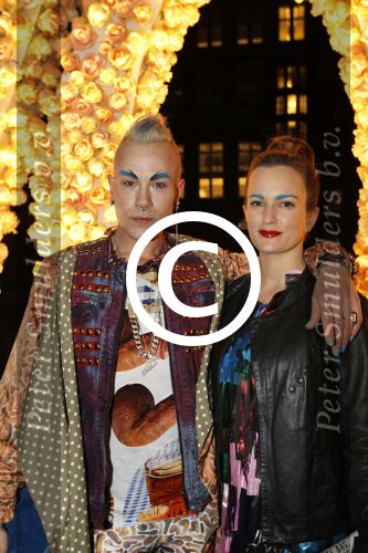 Amsterdam, 20 Maart 2012
Introductie Nederlandse Vogue
Bas Kosters met Miriam v t Veer
Foto Peter Smulders BV