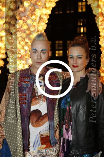 Amsterdam, 20 Maart 2012
Introductie Nederlandse Vogue
Bas Kosters met Miriam v t Veer
Foto Peter Smulders BV