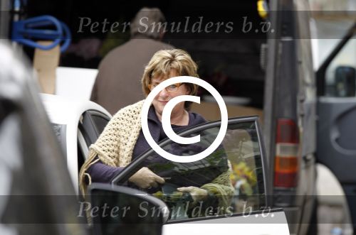 Amsterdam 29 maart 2012
Catherine Keyl doet boodschappen op de cornelis schuytstraat.
Peter Smulders bv