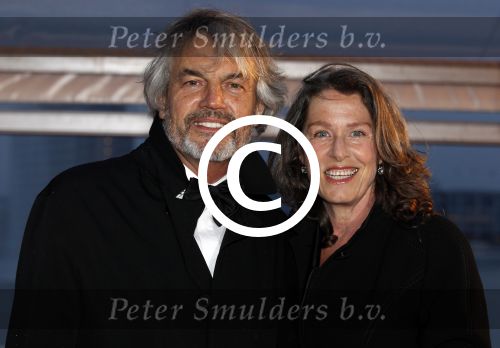 Amsterdam 4 april 2012
Opening eye theater/ museum door koningin Beatrix. Derek de Lint met vrouw
Peter Smulders bv